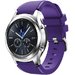 Curea ceas Smartwatch Samsung Galaxy Watch 46mm, Samsung Watch Gear S3, iUni 22 mm Silicon Purple